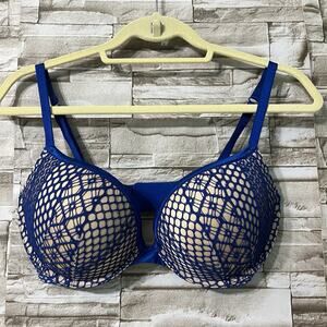 Victoria Secret Very Sexy Push Up Bra Women Size 34DD , Blue Underwire